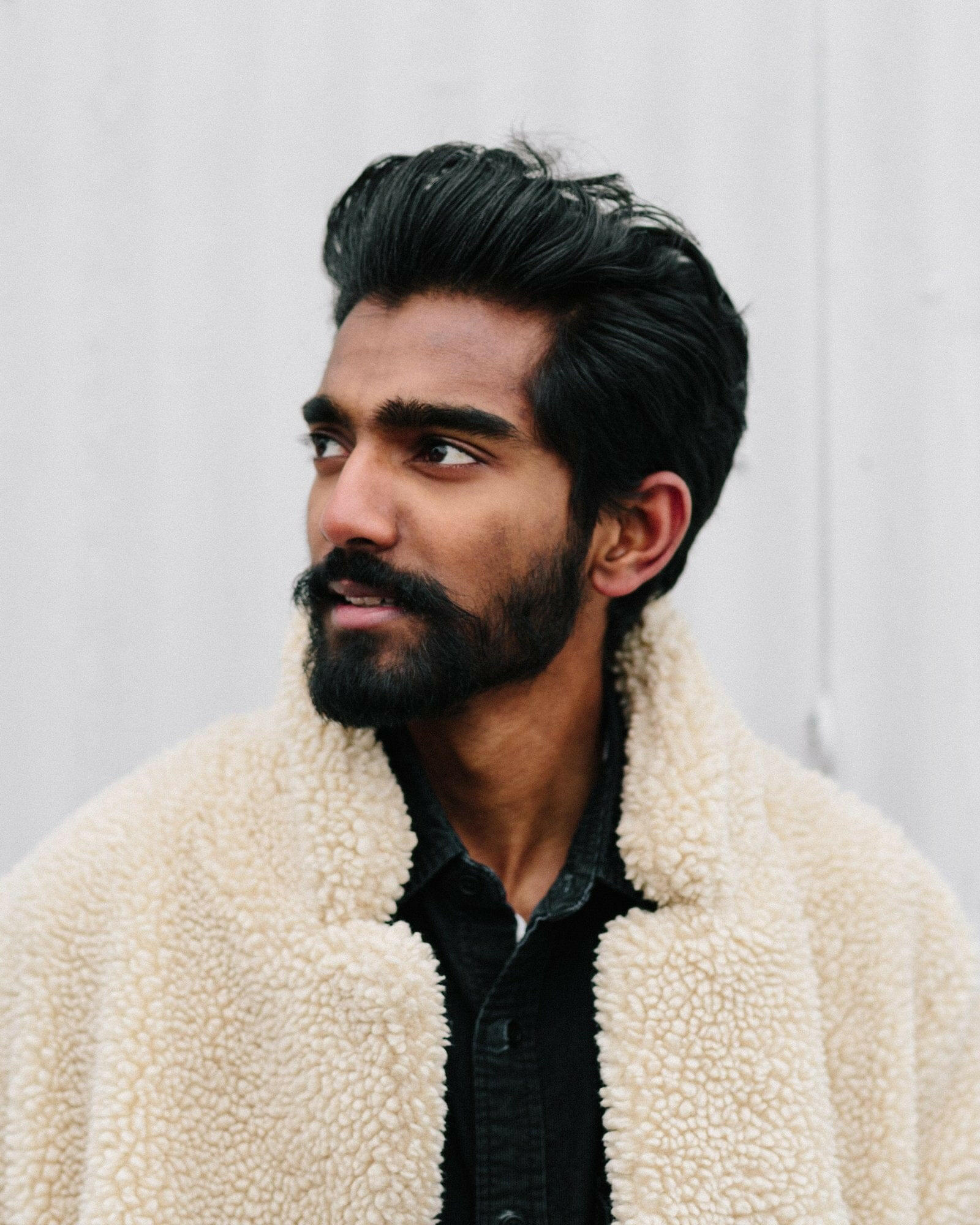 All-Purpose Pomade Styled in Medium Hair